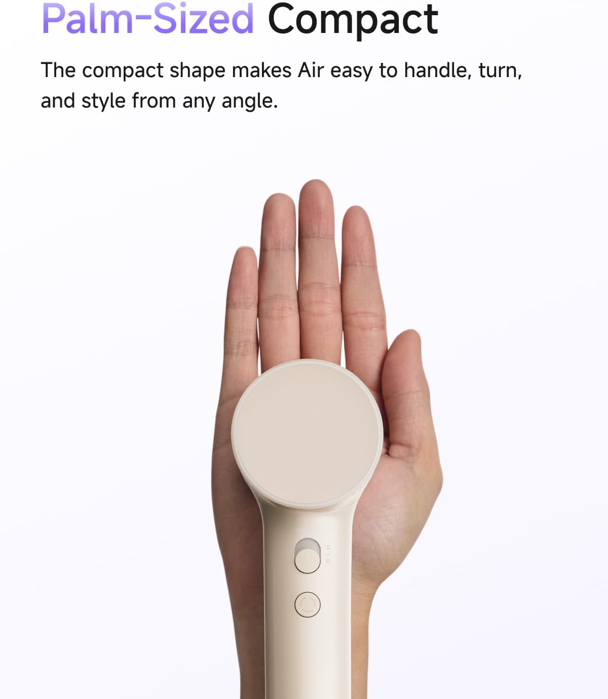 Laifen Air Diffuser Hair Dryer, 15×High-Speed Blow Dryer for Women, Milktea