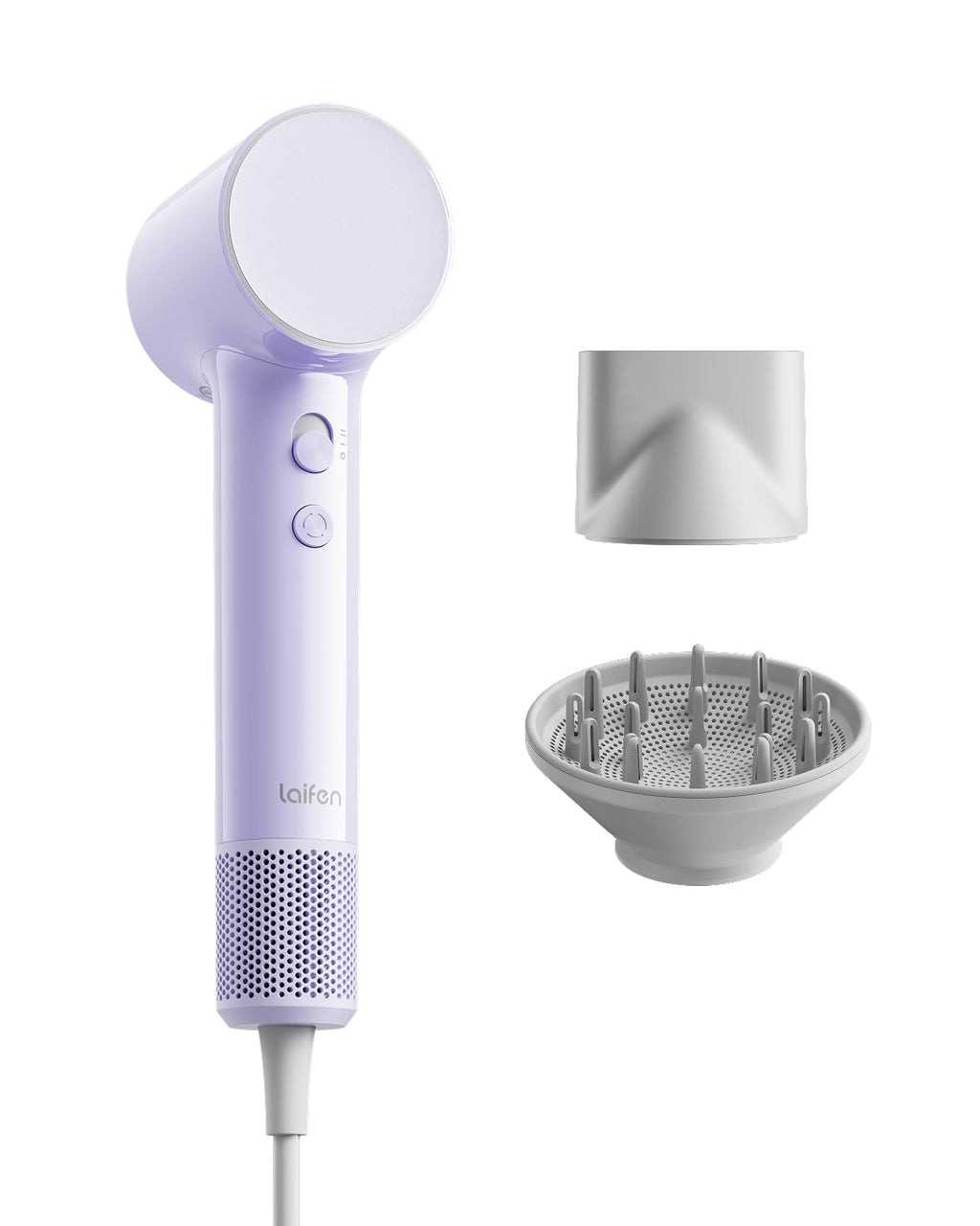 Laifen Air Diffuser Hair Dryer, 15×High-Speed Blow Dryer for Women, Milktea