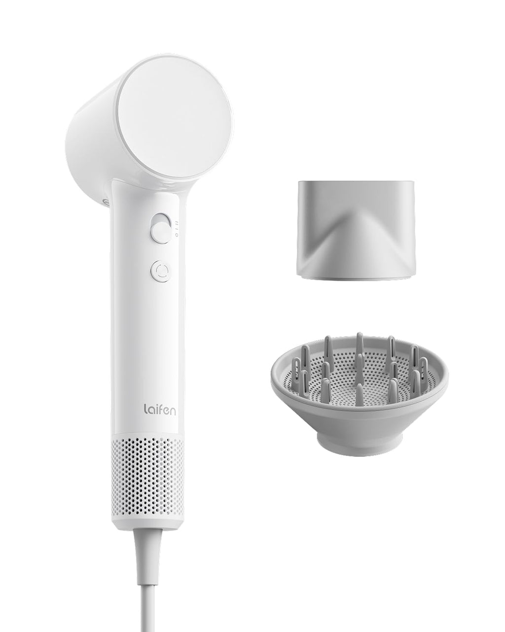 Laifen Air Diffuser Hair Dryer, 15×High-Speed Blow Dryer for Women, Milktea