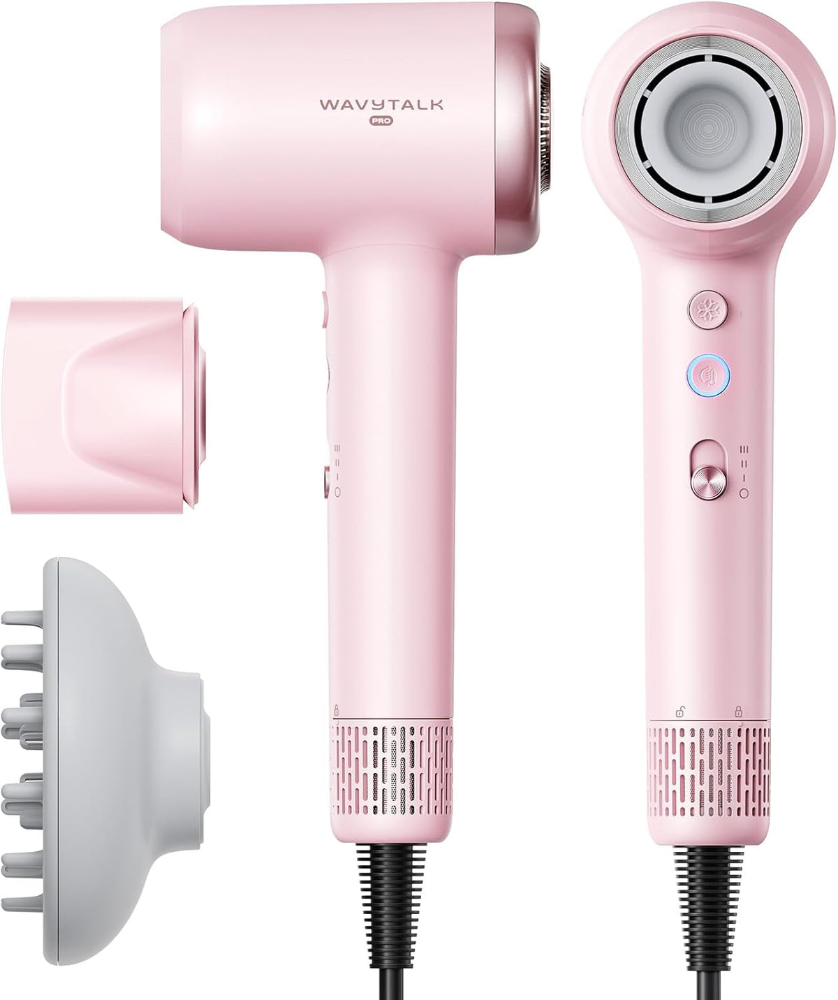 Wavytalk Turblow Pro Fast Drying Hair Dryer with Diffuser